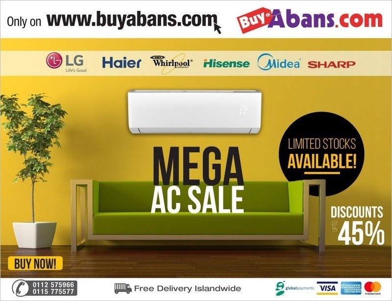 iContactLanka's tweet photo. https://t.co/mpzVv7POh0 : Mega #AC #Sale | Limited Stock Available. #lka #iContactLanka #offrs #onlineshopping https://t.co/JqK7AV5nOn