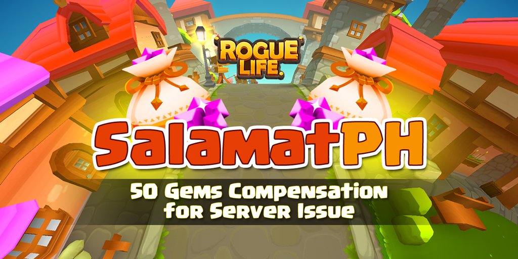 roguelifesea's tweet photo. #Rogues! Missed to play for a few hours last night? Don't worry! We got your back ;) Coupon Code: SalamatPH (Use until 05/24!)
#RogueLife https://t.co/EqtVUKlnjy