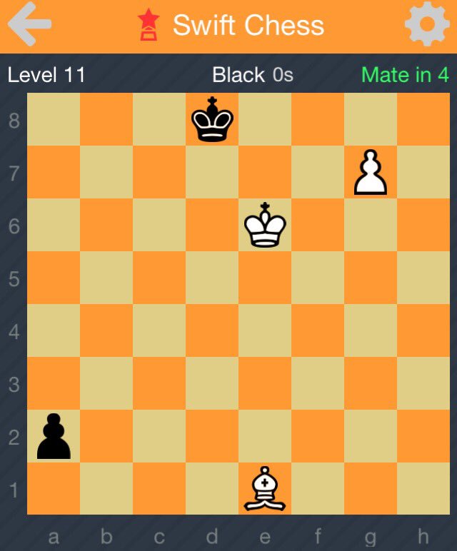 SwiftChess's tweet image. To queen or not to queen? Hard! #CheckmateChallenge #chess #chesspuzzle