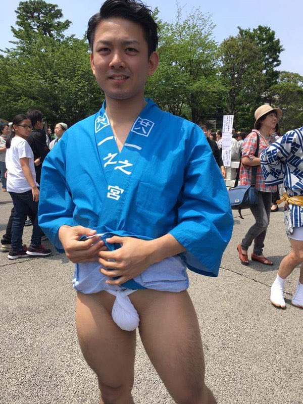 祭り盗撮 ふんどし 