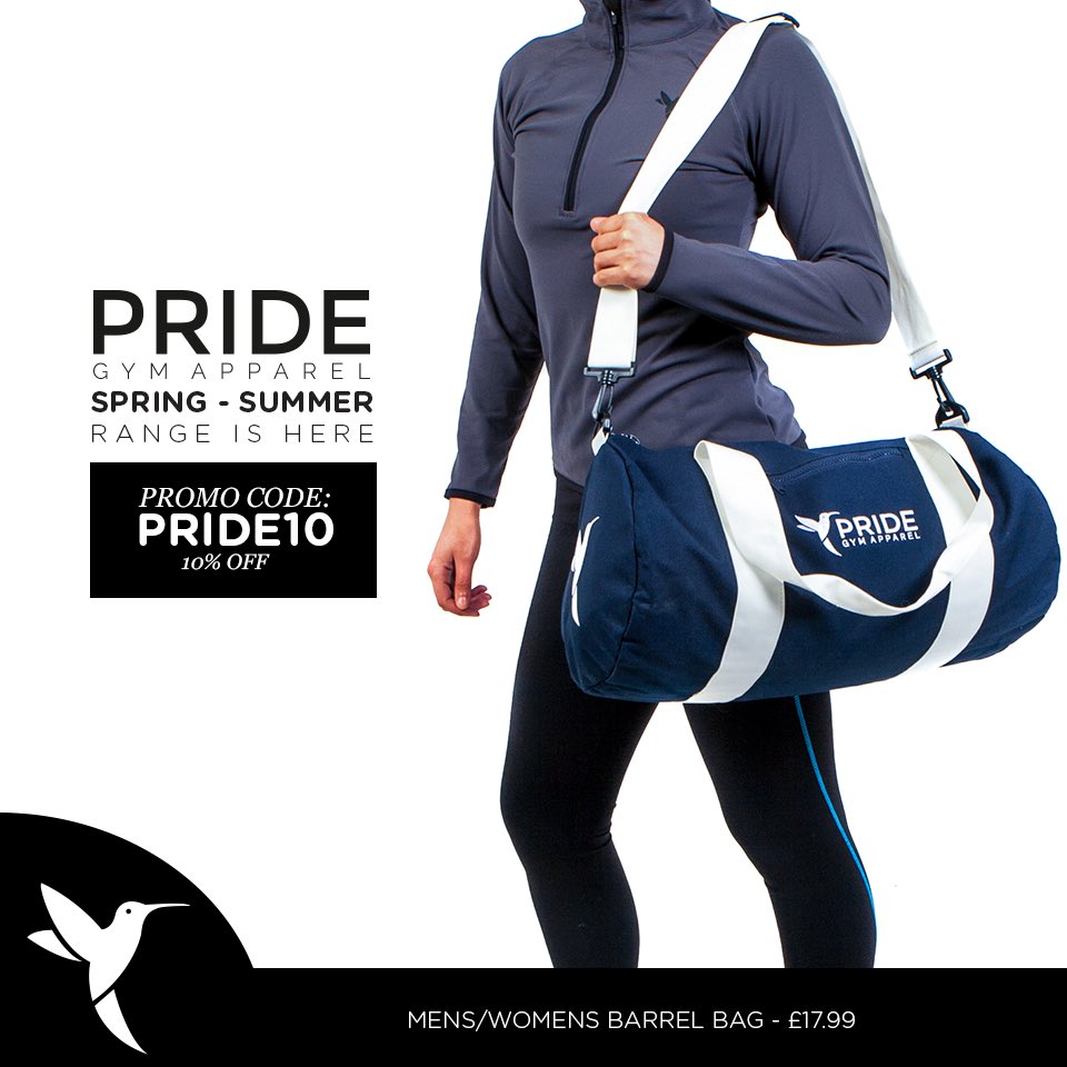 PrideGymApparel's tweet photo. 🔥 Pride Performance Barrel Bags available online! JUST 30 LEFT IN STOCK! Get 10% OFF with the code: PRIDE10...

👉 https://t.co/NYk0kvOeZH https://t.co/OcAaqo87kC