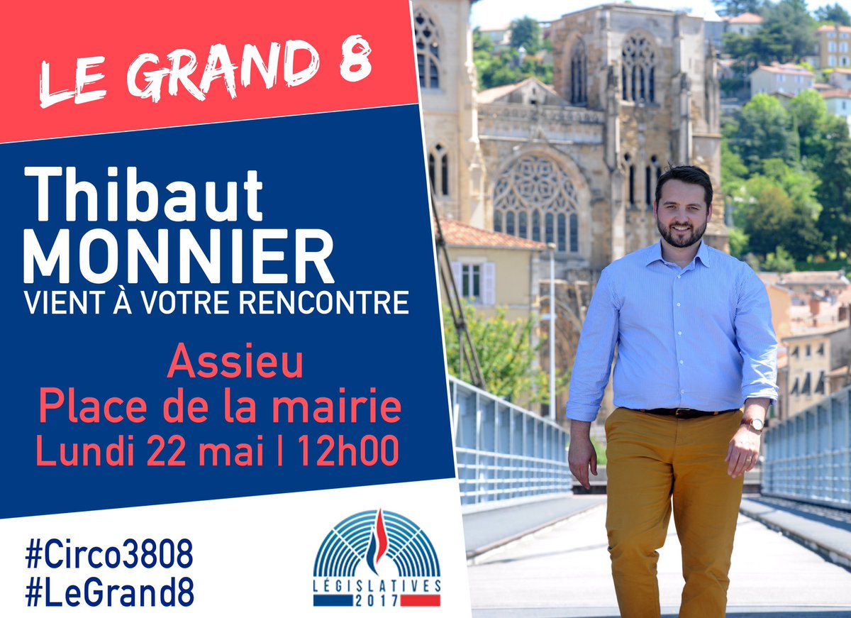 MonnierThibaut's tweet photo. 🚍Avec #LeGrand8 je viens chaque jour à votre rencontre. Ce matin, rendez-vous à #Assieu !
#Circo3808 #Législatives2017 https://t.co/rHOKkOuWO3