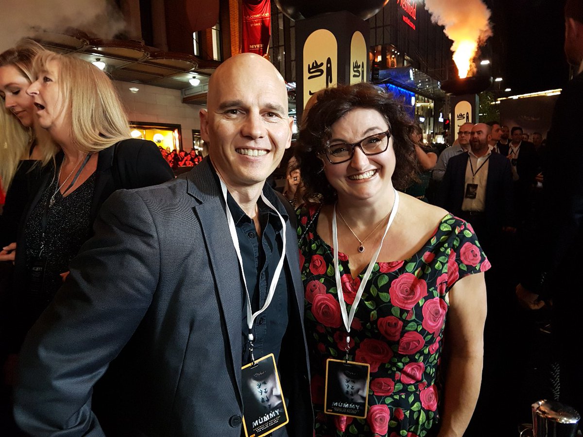 PodvanPodcast's tweet photo. At #TheMummyPremiere with @_JulieGoodwin https://t.co/oVdPVA18a0