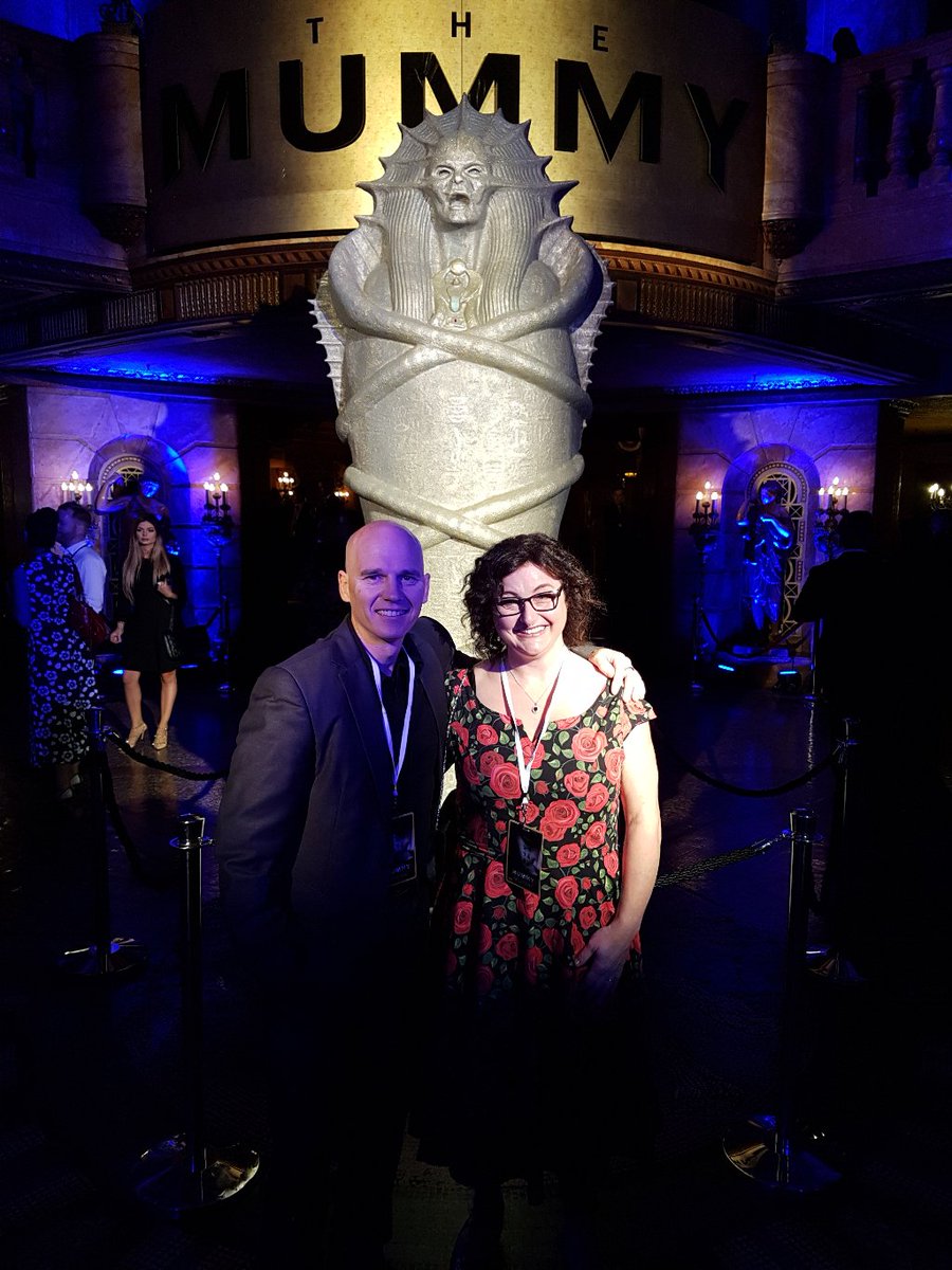PodvanPodcast's tweet photo. At #TheMummyPremiere with @_JulieGoodwin https://t.co/oVdPVA18a0