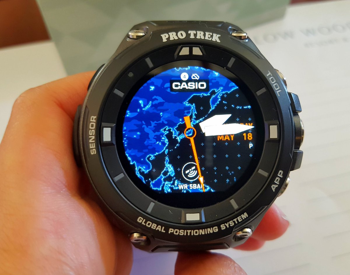 melbtravel's tweet photo. What a great @casiouk event in Lakes District Cumbria testing the new #proteck smartwatch @viewranger I can't wait to use it #skiing #hiking https://t.co/udoHCmzD4b