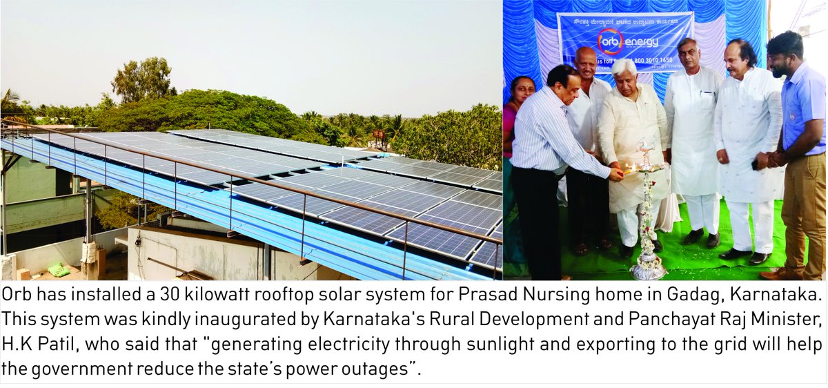 Orb Energy On Twitter Orb Has Installed A 30 Kilowatt