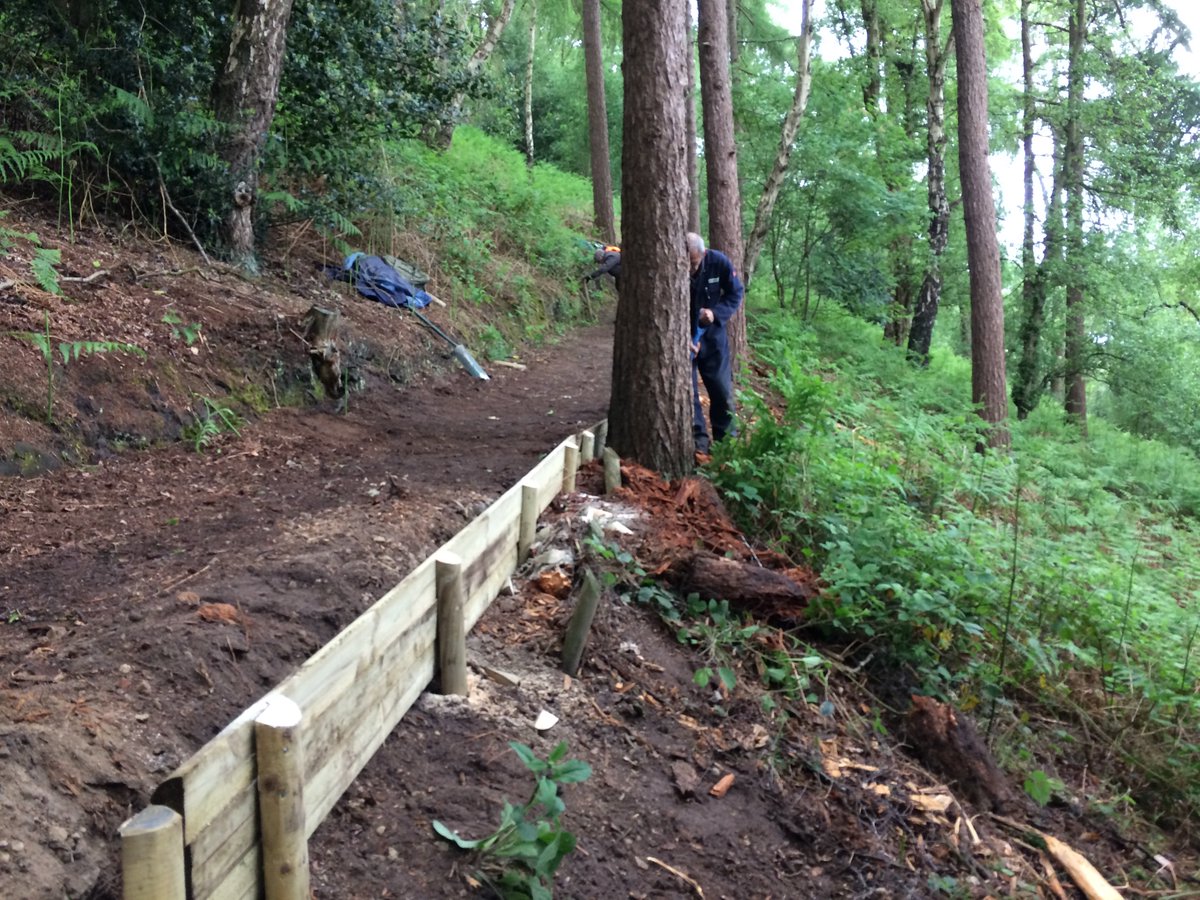 A great day's volunteering on Bickerton last week with the Crewe National Trust volunteers <a href="/NTBickerton/">NT Bickerton</a> #volunteering