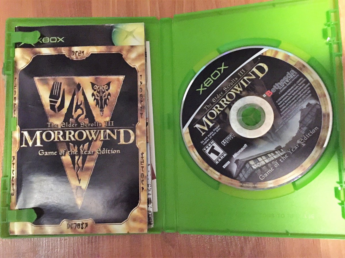 AuthenticVIP's tweet photo. @TESOnline @TESOnline How is this? Also have it on PC #MorrowindMemories #ESO #ESOMorrowind #OGXbox #originalXBOX #GOTY #Morrowind https://t.co/64npKlngz3