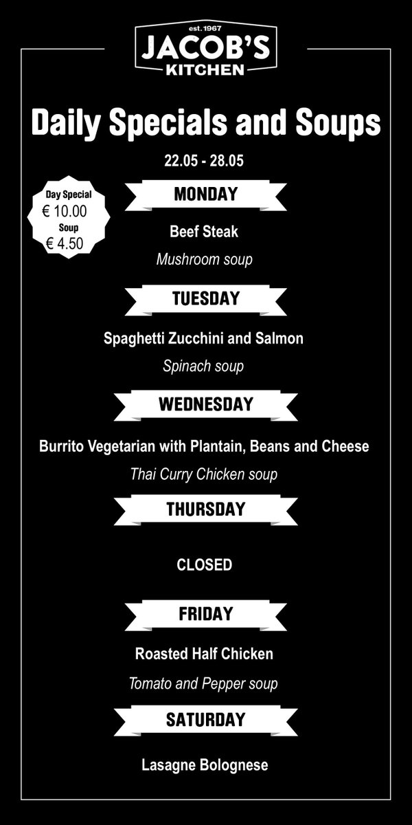 Specials have arrived! :)