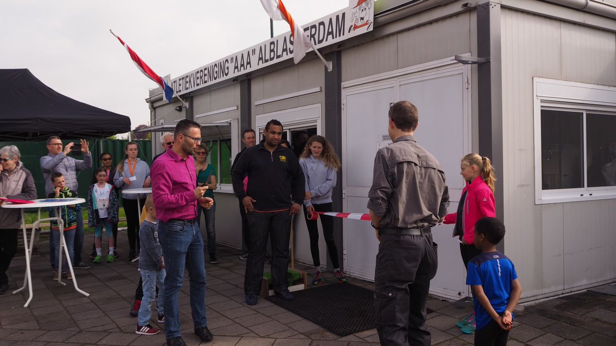Metamorfose voor clubhuis van atletiekvereniging AAA: bit.ly/2r8hIHP