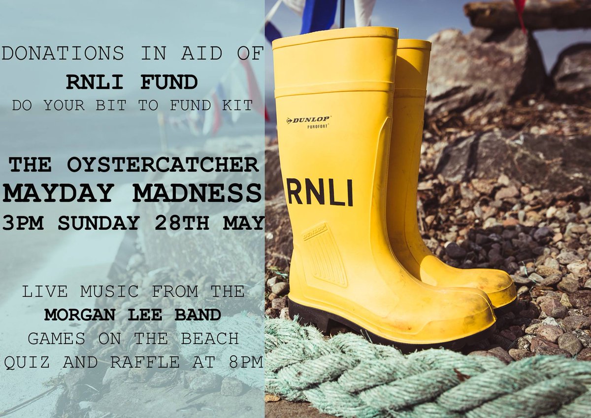 May Day Madness at <a href="/_Oystercatcher/">The Oystercatcher</a> Otter Ferry in aid of <a href="/RNLI/">RNLI</a>.   Sunday 28 from 3pm. <a href="/ExploreArgyll/">WildAboutArgyll</a>  <a href="/CarryFarm/">Carry Farm</a> <a href="/Portavadie/">Portavadie on Loch Fyne, Scotland</a> <a href="/VisitCowal/">Visit Cowal</a>