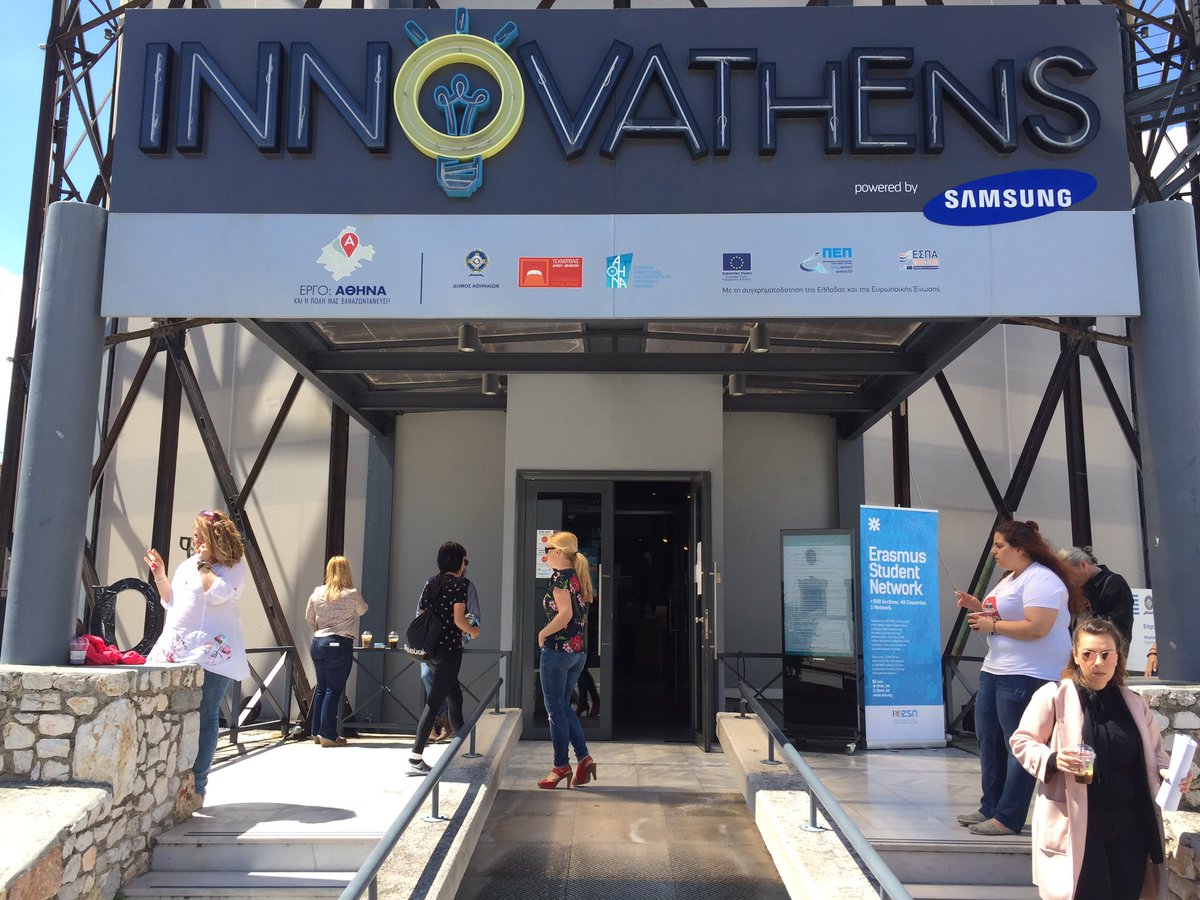 EKTgr's tweet photo. Το 2ο #MobilityFair ξεκινάει σε λίγο στο #Innovathens! @esngreece @IKY_Erasmusplus BritishCouncilGreece @EKTgrMore @ https://t.co/2ZoOYHIt5G https://t.co/kW08zbjzRx
