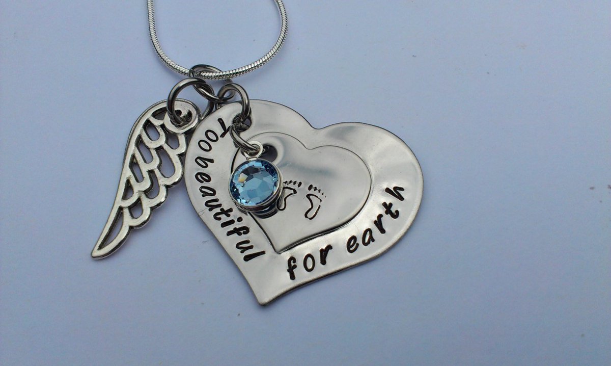 ems_jewellery's tweet image. Personalised Too beautiful for earth necklace - personalized memorial ne… tuppu.net/69c75f2 #Etsy #LossOfChild