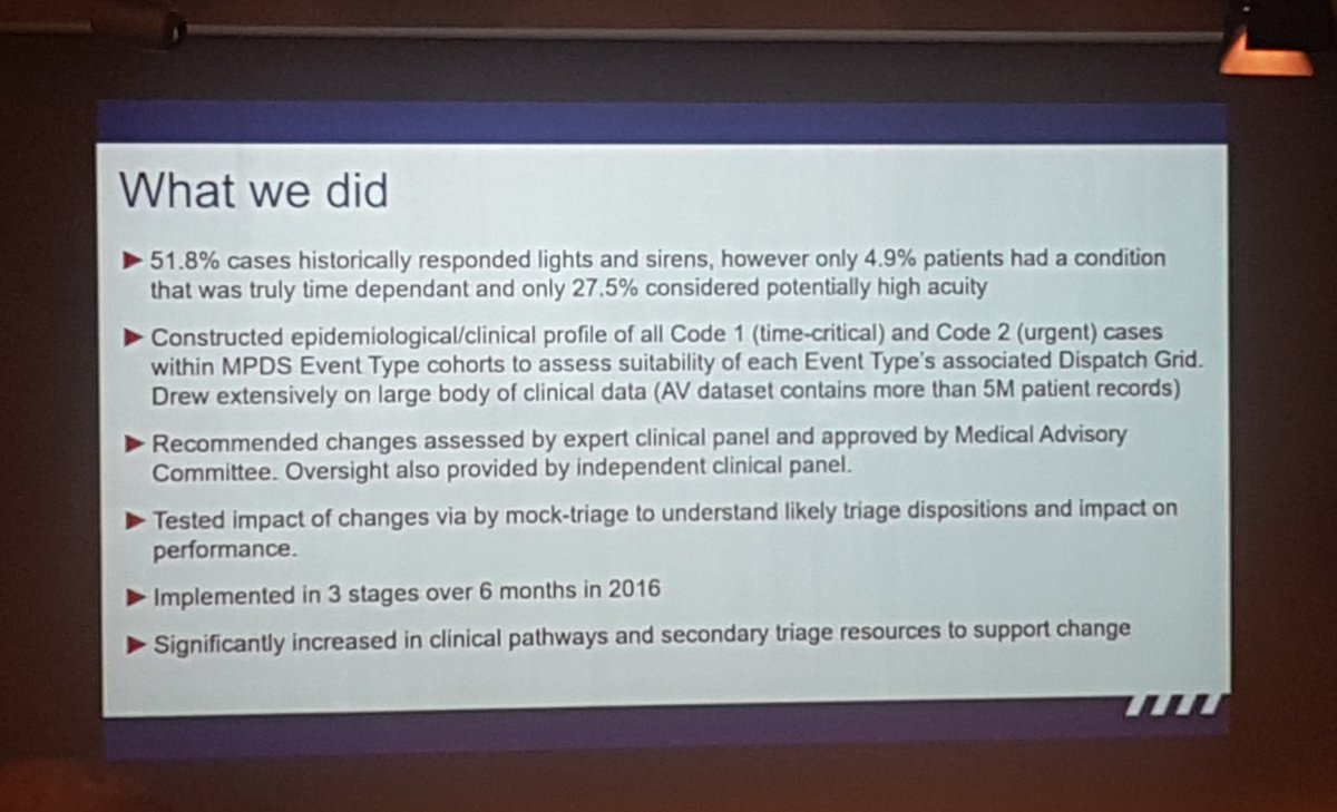 @agwalker01 explains the challenges encountered around EMS demand in Victoria AUS and #whatwedid.. #EMS2017