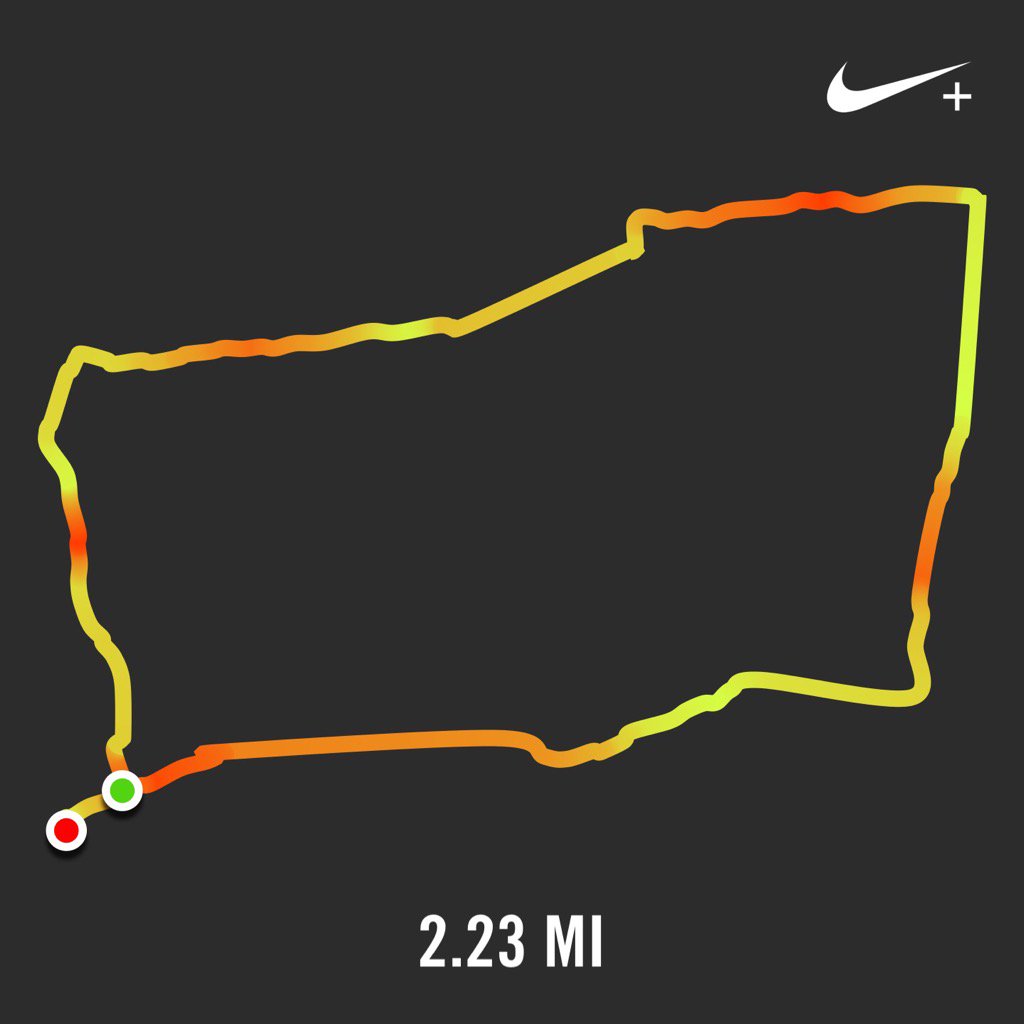 WhitneyRandall's tweet photo. Pace 9'12" https://t.co/QYFl7xq10D