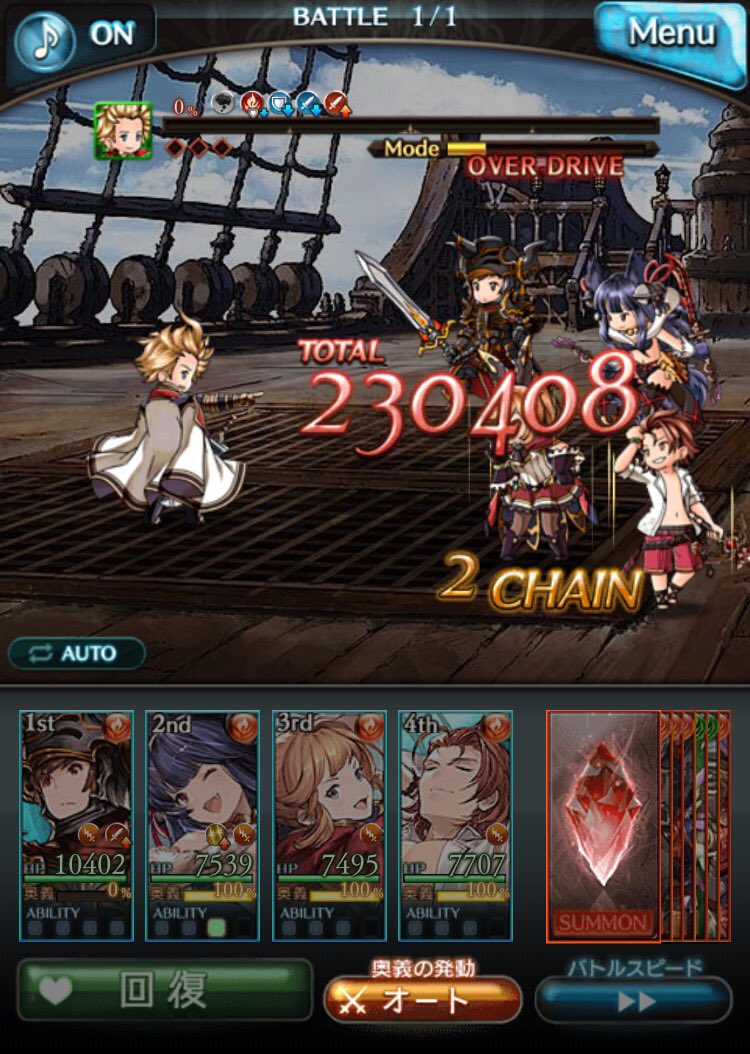 グラブル シエテ戦攻略のポイント