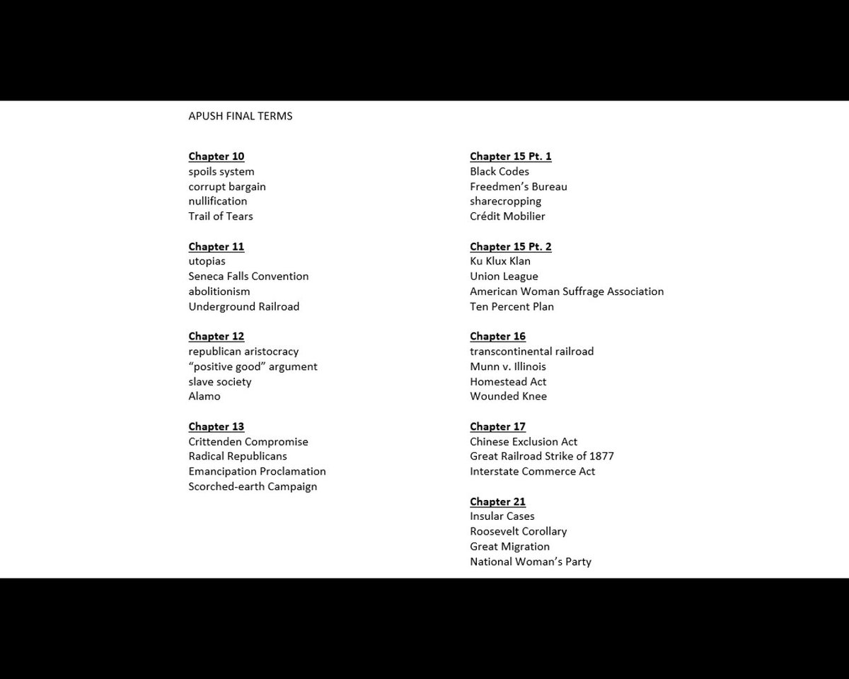 JJMilliken's tweet photo. #JHSAPUSH Final Study Guide https://t.co/FkmVXxRZBN