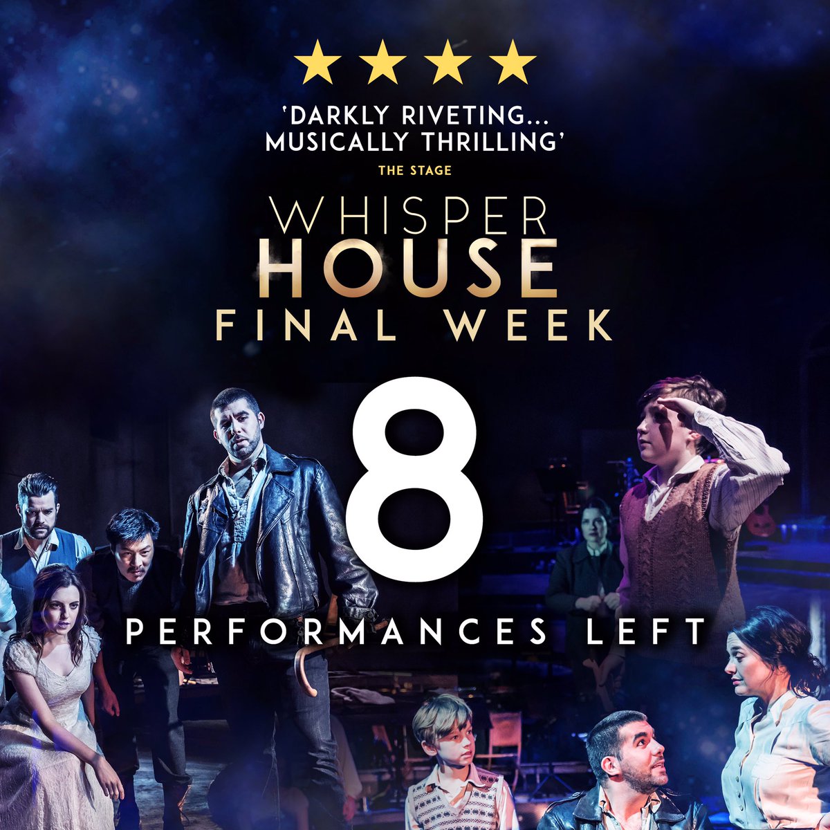 WhisperHouseLDN's tweet photo. It's our final week! Join us to say farewell to the lighthouse with only 8 performances left! https://t.co/787c515Va3 https://t.co/In82hybjAw