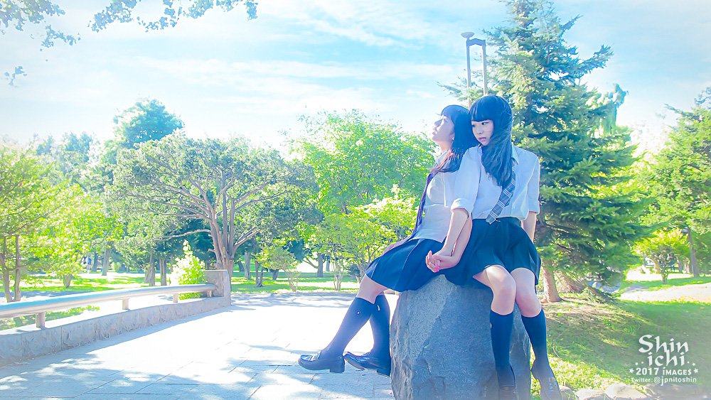 写真をアニメ風に加工してみた