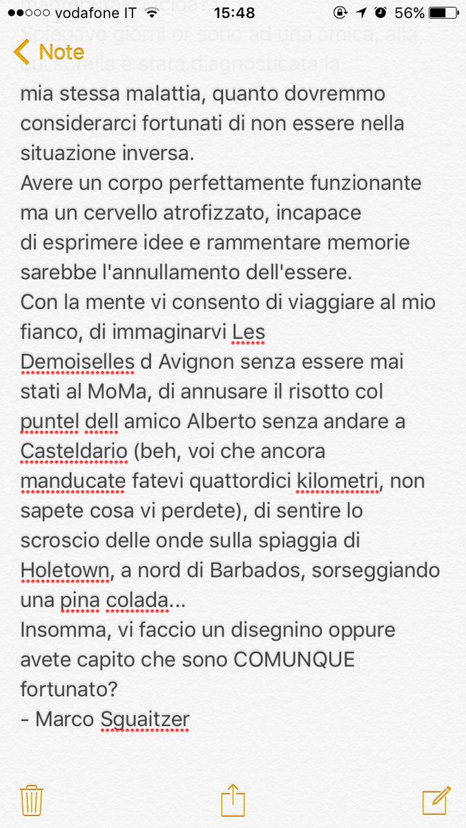 giorgiadecimi's tweet photo. Ricordi. Discriminarli equivarrebbe a rinnegare parte del proprio passato, quindi ammettere eventuali errori.
Marco Sguaitzer #FTSA17 https://t.co/8WWMlK8EwL