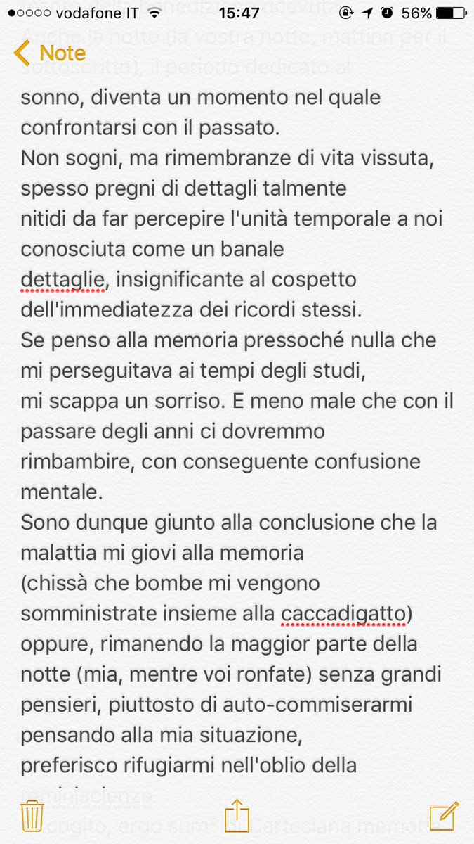 giorgiadecimi's tweet photo. Ricordi. Discriminarli equivarrebbe a rinnegare parte del proprio passato, quindi ammettere eventuali errori.
Marco Sguaitzer #FTSA17 https://t.co/8WWMlK8EwL