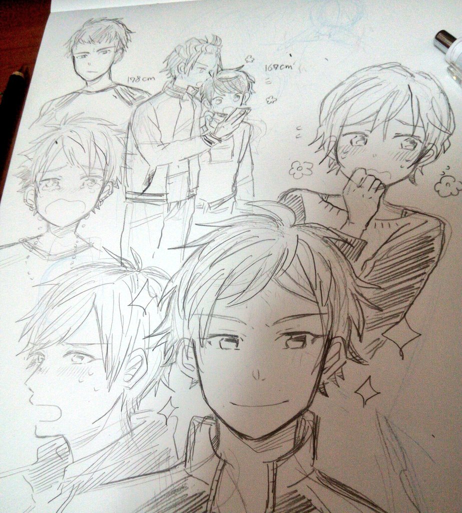 髪型難しいキャラ多すぎてびっくりした 