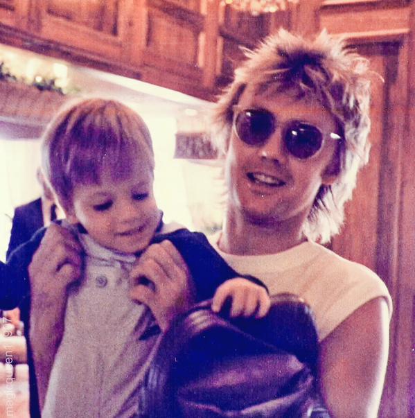 Today in 1980, Roger\s first child Felix Luther was born. Happy birthday to him!   