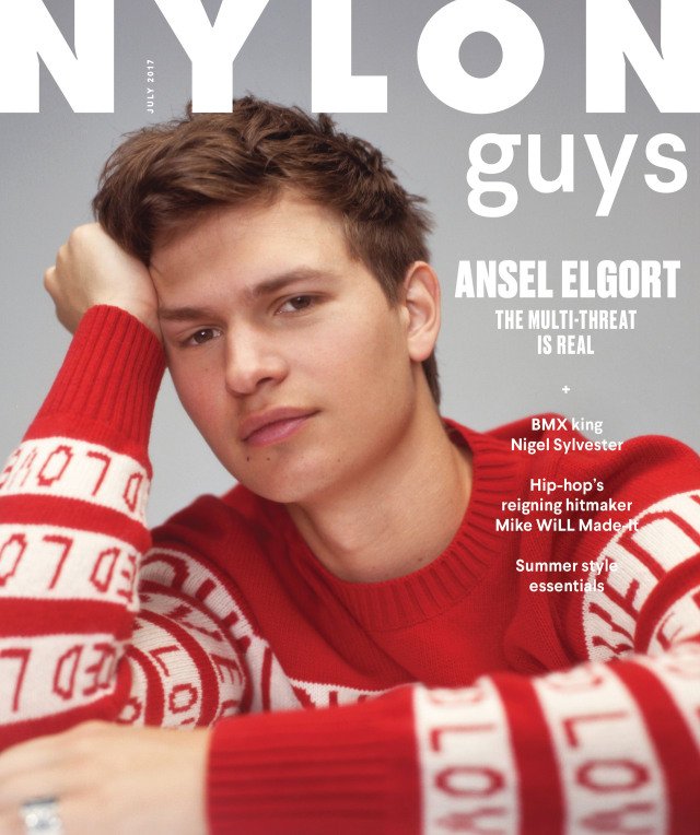 Boom! So excited to have <a href="/AnselElgort/">Ansel</a> on our latest cover 🙌🏻  nylon.cm/2qH6cBA