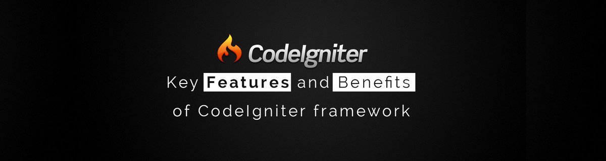 HireCodeigniter's tweet image. CodeIgniter is unique due to its features & advantages of building a web app. #codeigniter #hirecodeigniterdeveloper
bit.ly/2r9f7gD