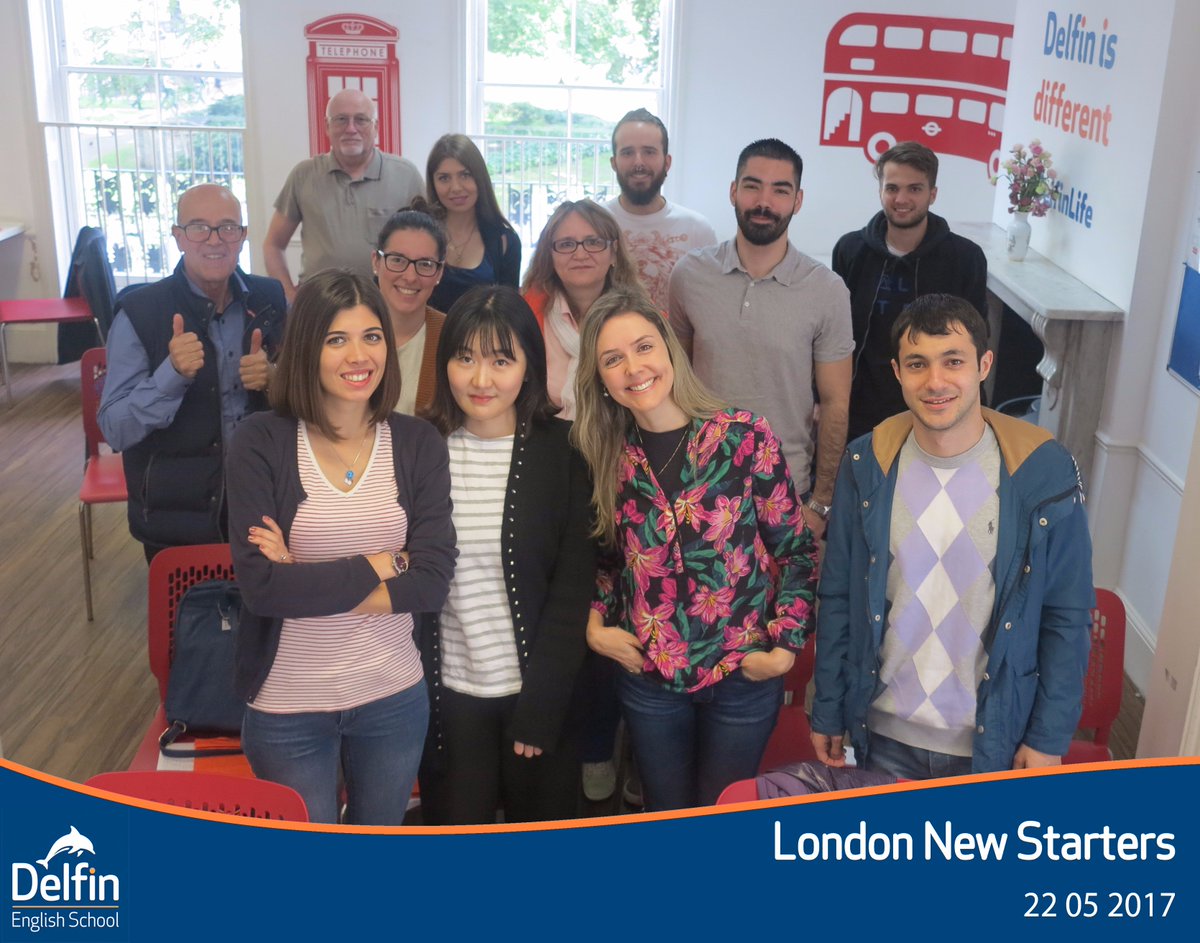 Delfinschool's tweet photo. A warm welcome to all of our London new starters who join us today! #Delfinlife #Delfiners https://t.co/zuT4HbeRI1