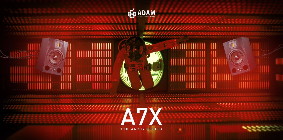 Special Space Odyssey with the 7th anniversary of A7X ;) #ADAMAudio #A7X