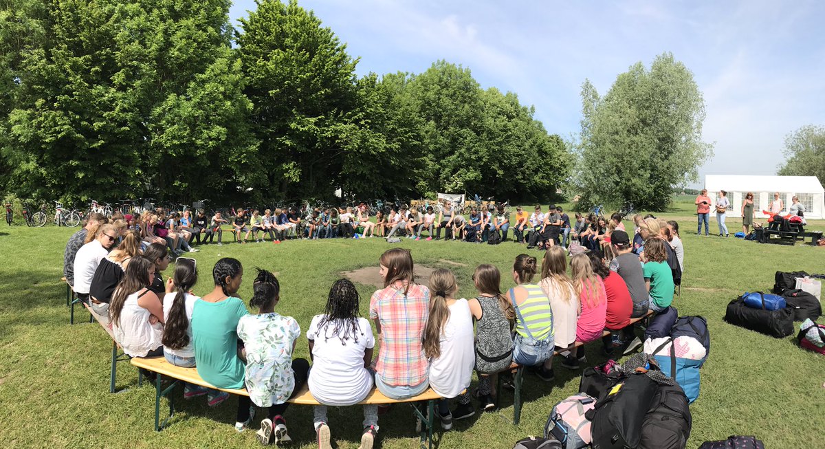 OPOD_Dordrecht's tweet photo. #Statenschool kamp 2017: prachtig weer, top locatie en kinderen die er veel zin in hebben! #OPOD https://t.co/mRM55Eskwz