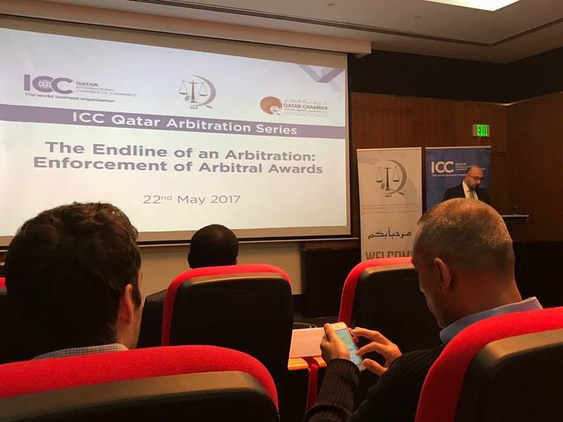 GMDLAWFIRM's tweet photo. Joined today's ICC Qatar Arbitration Series
The End line of an Arbitration: Enforcement of Arbitral Awards
#Conclusion #ArbitralProcess https://t.co/ynYZCAaWz0