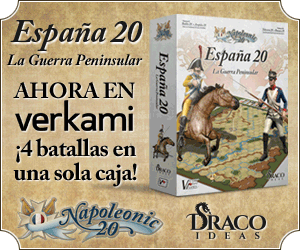 España20: un wargame Napoleónico con 4 batallas en la península, ahora en Verkami. ¡Gracias por compartirlo! 😀 goo.gl/2nNMSM