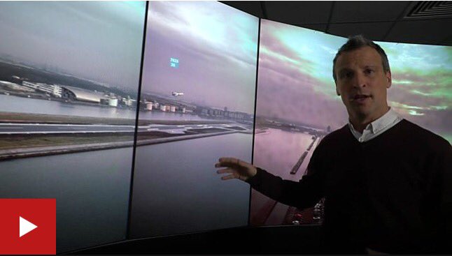 Saab's tweet photo. .@BBCNews explains what it means to replace an air traffic control tower with a remote tower. https://t.co/5FJB5oUumU https://t.co/lBlrvjI0EG