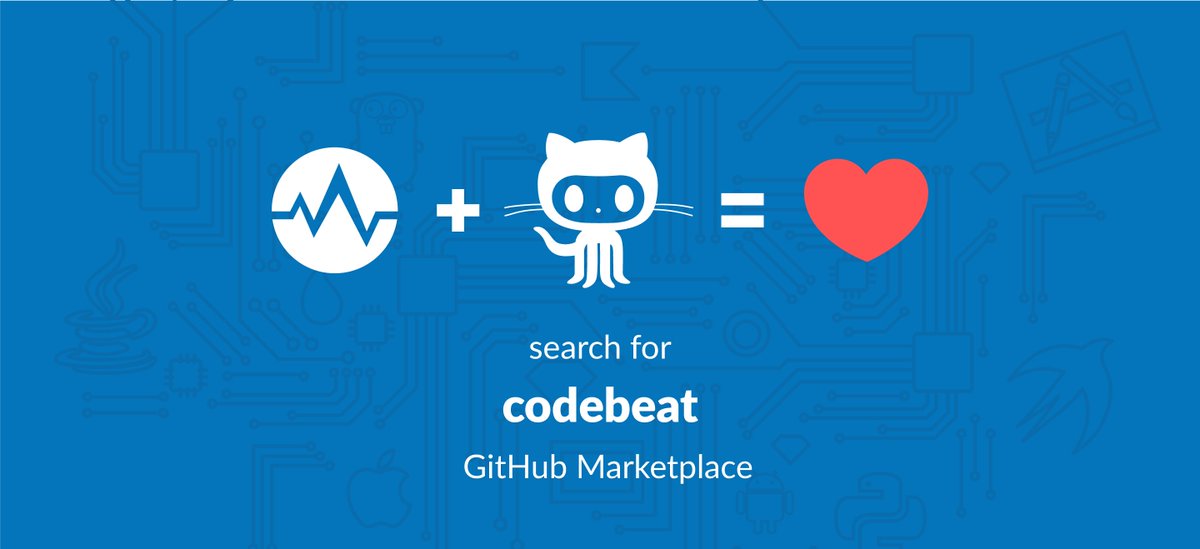 codebeatapp's tweet image. #developers interested in #codereview? We're available on @github marketplace. bit.ly/cbghmarketsm #software #programming #ruby #ios
