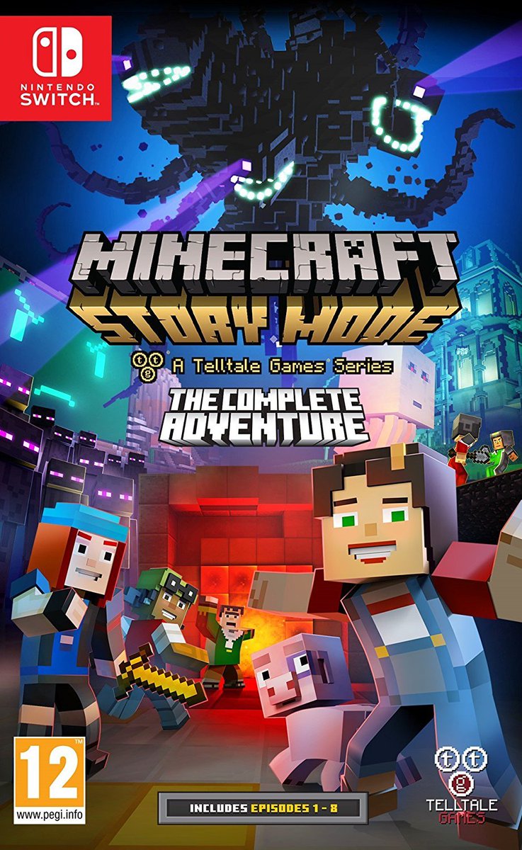 SwitchStreamers's tweet photo. .@telltalegames' #Minecraft Story Mode has been dated for #NintendoSwitch https://t.co/yLrWU1I4d1 https://t.co/JWtsy2a4s1