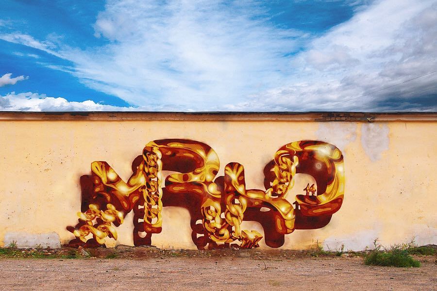 globalstreetart's tweet photo. Golden Graffiti by @ denisthekko
#globalstreetart #russia #mrko #graffiti #spraycan #gold #blingbling
https://t.co/5bZu1PNRDF https://t.co/TtIDhsqp6D