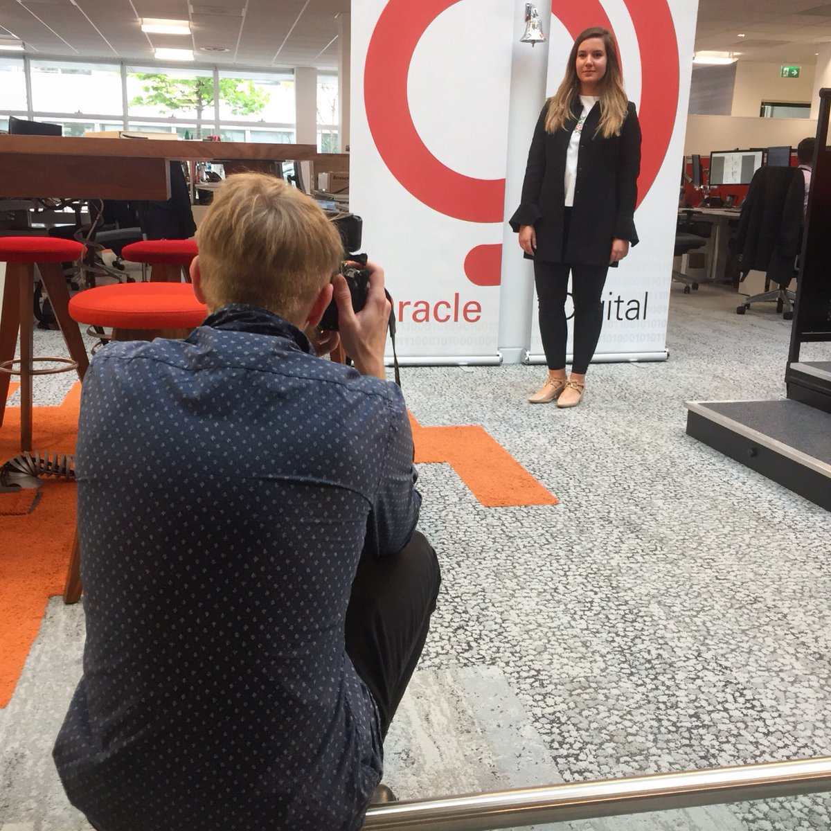ODsalesgrad's tweet photo. Another grad success story added to an exciting video we're cooking up at the moment! Can't wait to share it with you all! #OracleDigital https://t.co/iVV9VpuWjW