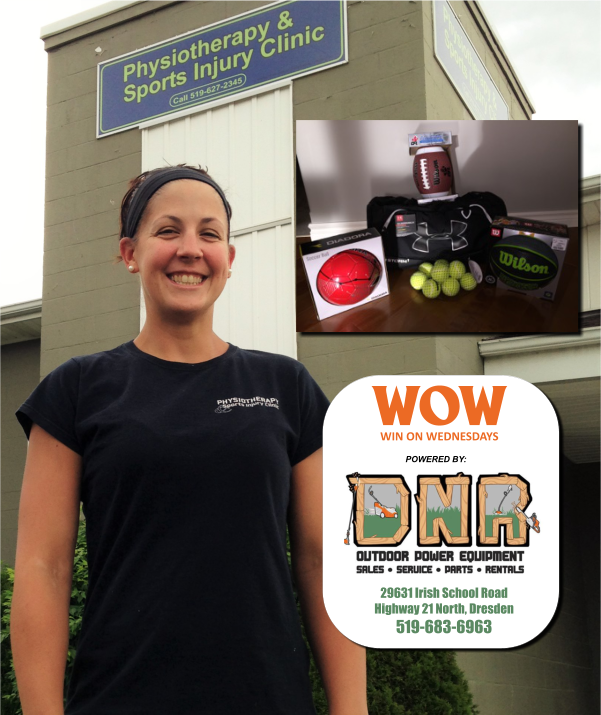 SydenhamCurrent's tweet image. #DNROPE #WOW Wallaceburg Physiotherapy &amp;amp; Sports Injury Clinic is giving away $150 worth of sports goodies! ⚽️🏀🏈sydenhamcurrent.ca/2017/05/22/wow… #Day1