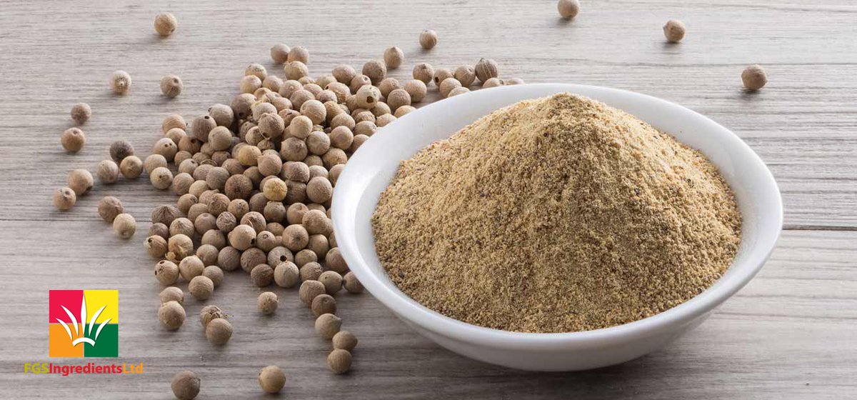 FGS Ingredients Ltd (@fgsingredients) on Twitter photo Ground White Pepper - HT Commercial Grade packed in 25kg- Email us on info@fgsingredients.com or call us on 0116 2623040 #FGS #Spices Ground White Pepper - HT Commercial Grade packed in 25kg- Email us on info@fgsingredients.com or call us on 0116 2623040 #FGS #Spices