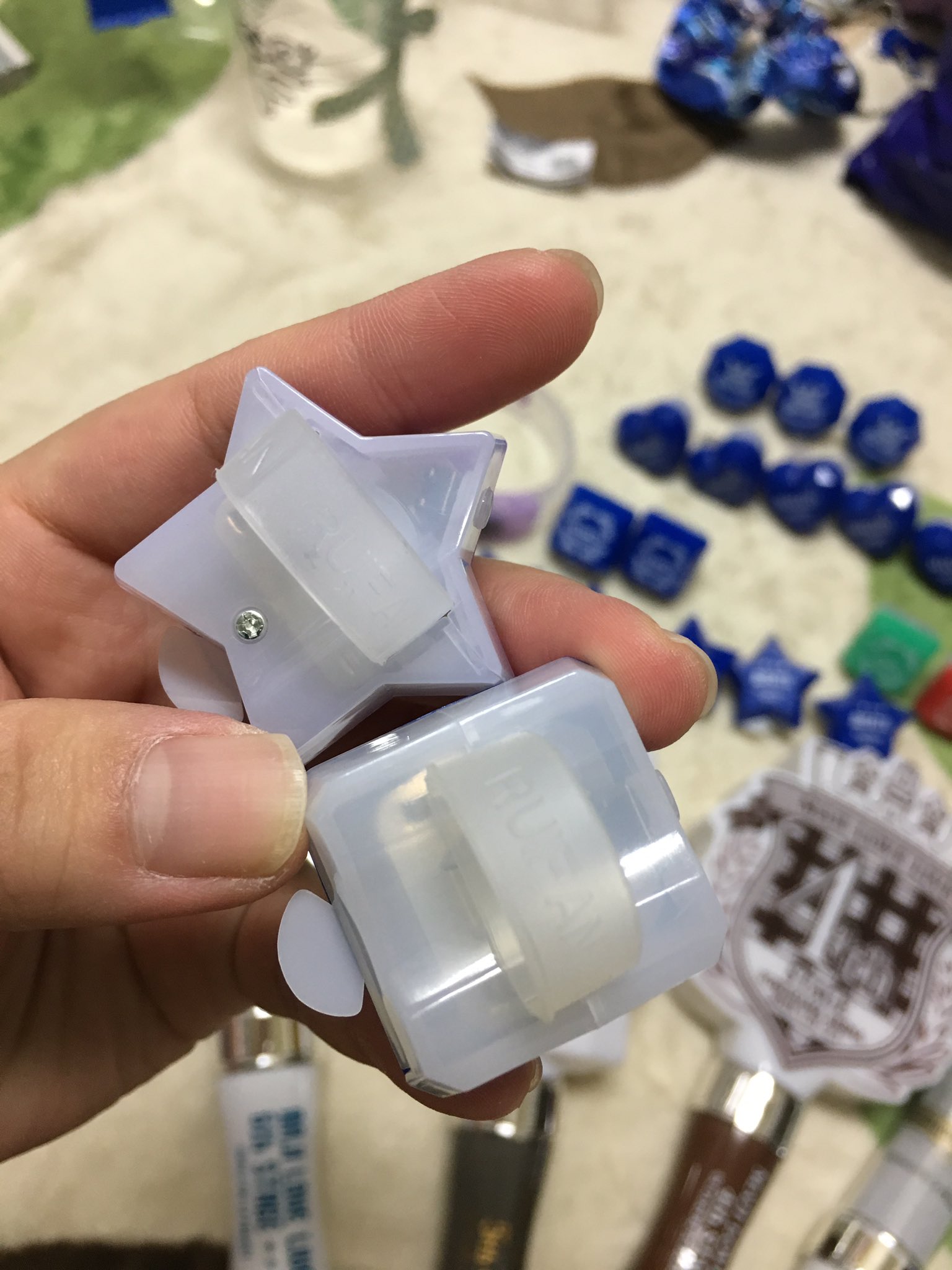すとぷり リングライト 6種 ブリッド タイニー ガラス シーリングライト 6灯 BRID TINY