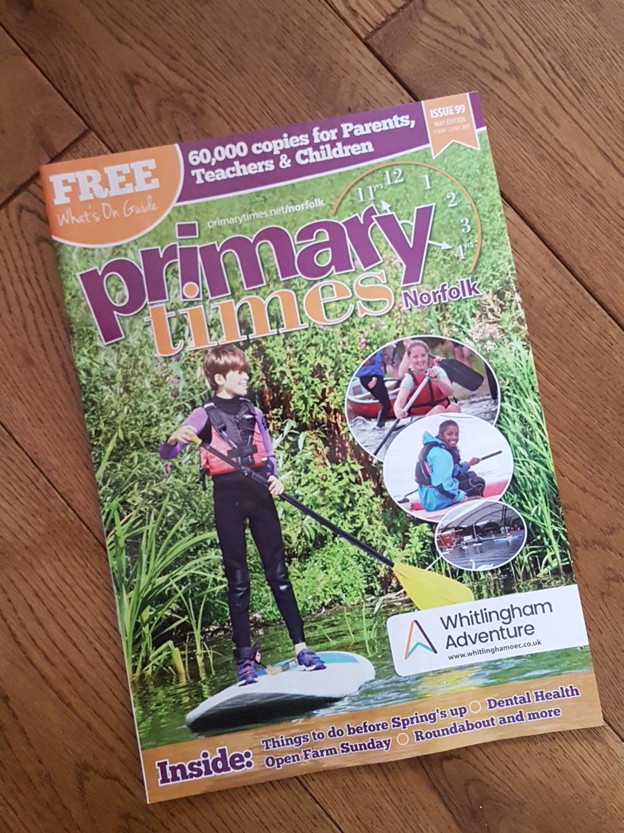 DerailedDad's tweet image. Some great ideas for #halfterm in this month's #PrimaryTimes @PrimaryTimesNor #issue99