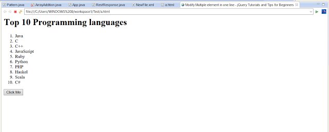TechNewsbit's tweet image. #Howto modify multiple #HTMLelements in one #Line: mambolook.com/html-elements, mambolook.com/link/9891860