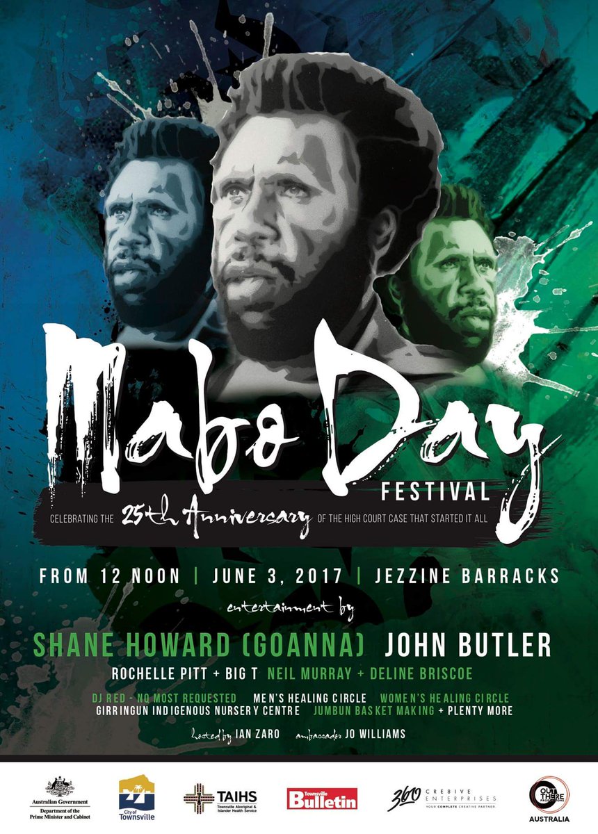 Ms_Mabo's tweet image. 25th Anniversary of Mabo Townsville Nth Qld
 Saturday 3rd June
#MaboDay