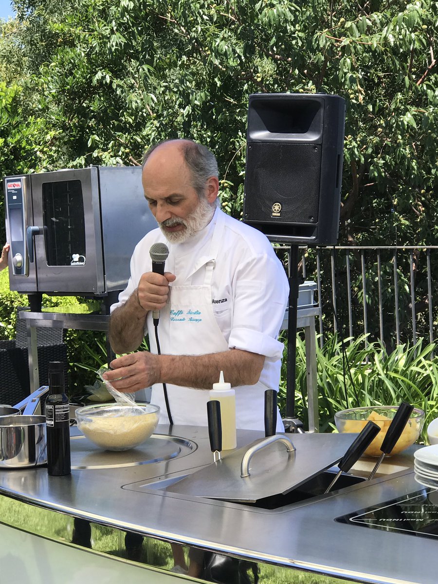 #FerrariTrento at @EthicalChefDays in Salina Island! Masterclass with Chef #PinoCuttaia, #MartinaCaruso and #CorradoAssenza 🍾 #CARE_s