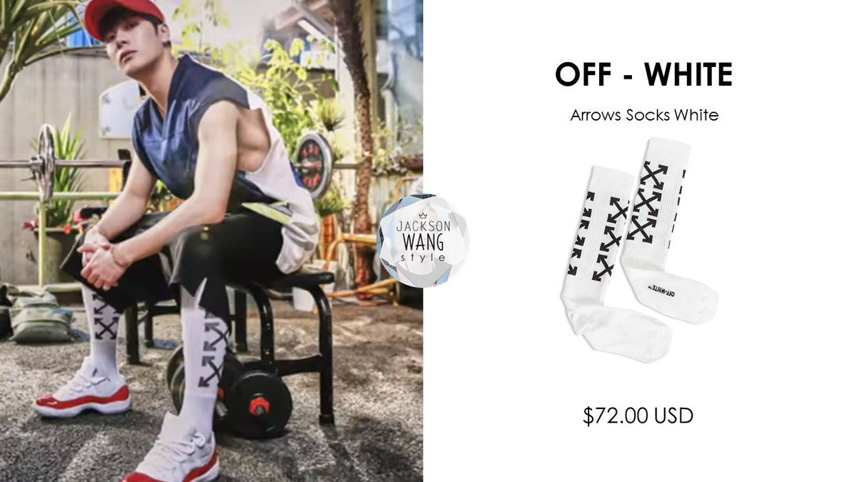 off white arrow socks