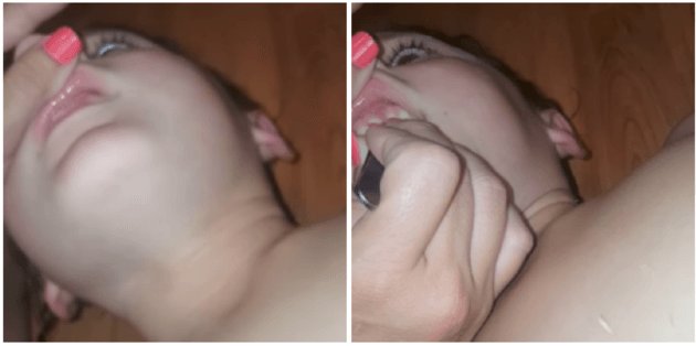 BubstaMedia's tweet photo. Mum Films Video Pulling Fingernails Out Of Son’s Gums As Warning To Parents About Kids… https://t.co/f3uQ10AefO https://t.co/TgGOwUcpDm