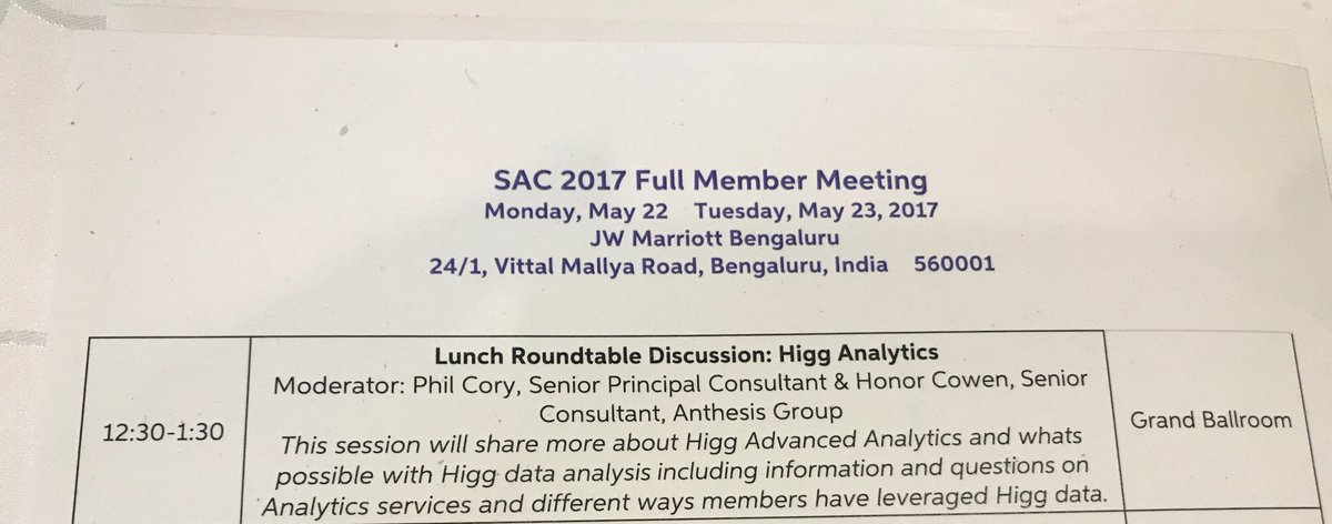 HonorCowen's tweet photo. On the agenda! Great discussions over lunch! 👍 @apprlcoalition #higgindex https://t.co/RFOVm3puG7