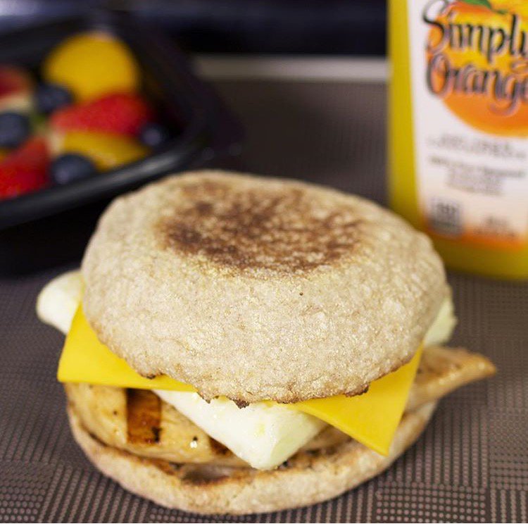 CFASteeplechase's tweet photo. What came first, the chicken or the egg? How about both? Try our new Egg White Grill. https://t.co/ylQWgRNwR9